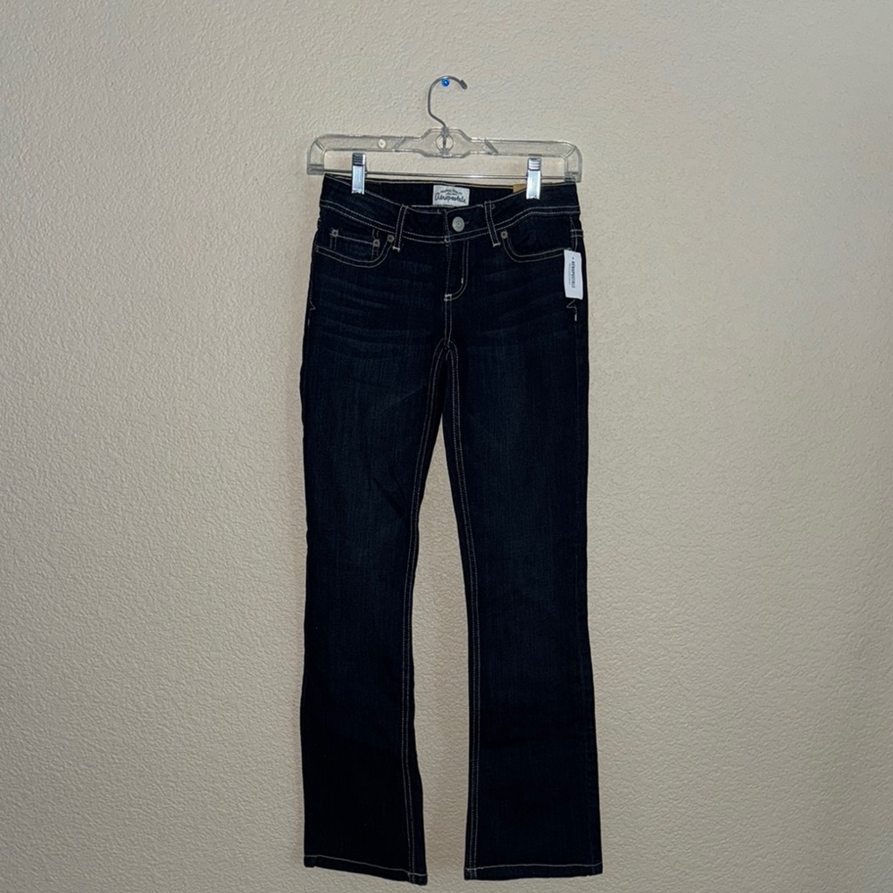 Aeropostale Women's Dark Blue Boot Cut Jeans